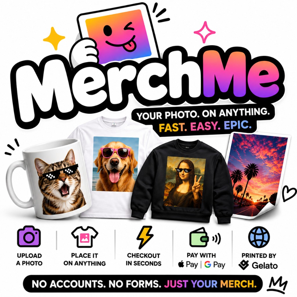 MerchMe — Your photo. On anything.